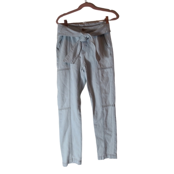 Jonathan Simkhai Henley The Waist Straight Jeans 24 NWT - Picture 1 of 7